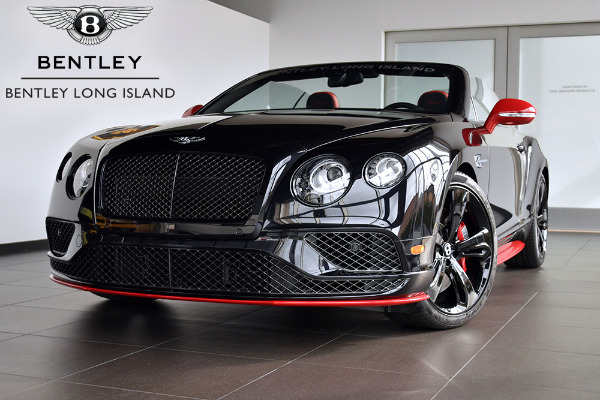 2017 Bentley Continental GT Speed Convertible Black Edition  Bentley 