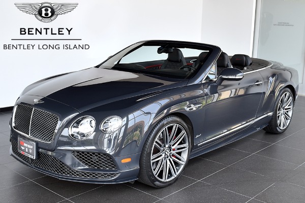 2016 Bentley Continental GT Speed Convertible - Bentley Long Island ... 2016 Bentley Continental GT Speed Convertible - Bentley Long Island ...