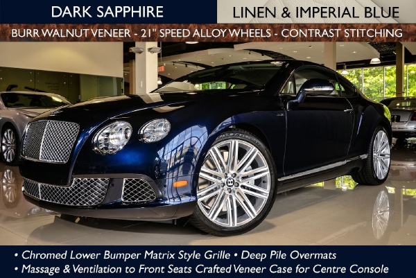 2014 Bentley Continental Gt Speed Bentley Long Island