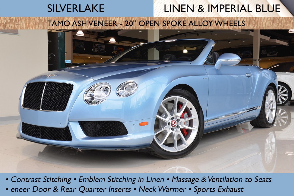New 2014 Bentley Continental GT V8 S Convertible For Sale