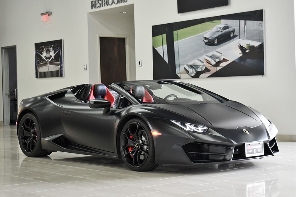Used 2017 Lamborghini Huracan LP 580-2 Spyder For Sale (Sold
