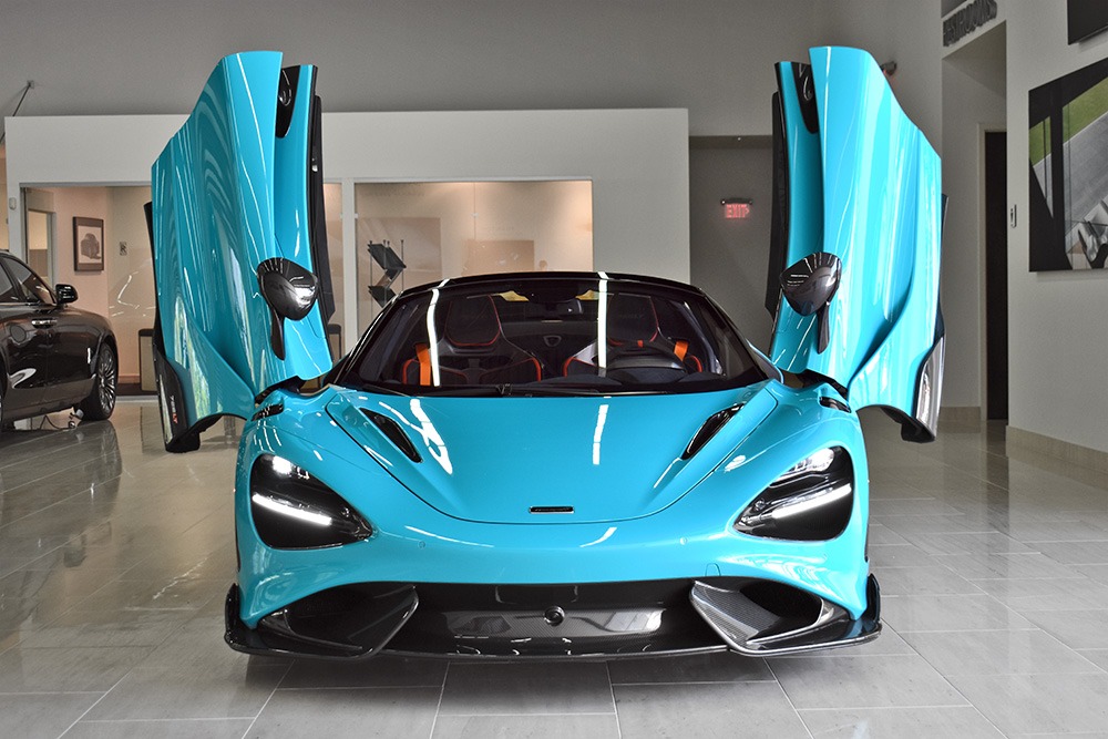 Used 2022 McLaren 765LT Spider For Sale (Sold) | Bentley Long Island Stock  #NW765741